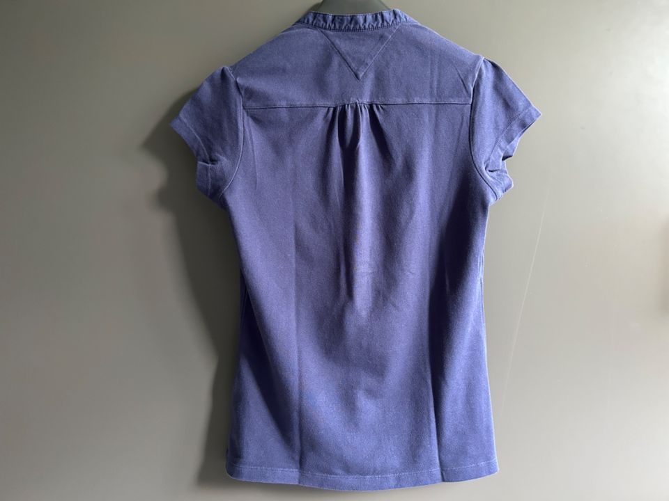 TOMMY HILFIGER TH Polo-Shirt T-Shirt Shirt Gr. M (36/38) blau Top in Düsseldorf