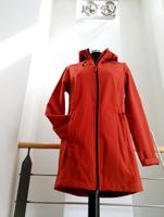 SOFTSHELL JACKE, GR S 36/38, NEU, TERRAKOTTA, ORANGE, KAPUZE !!! Nordrhein-Westfalen - Goch Vorschau