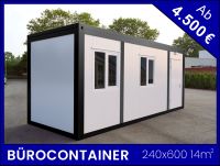 Baucontainer | Wohncontainer | Container | Bürocontainer | Lagercontainer | Gartencontainer | Containerhaus | TEILWEISE SOFORT VERFÜGBAR 240x600 Thüringen - Erfurt Vorschau