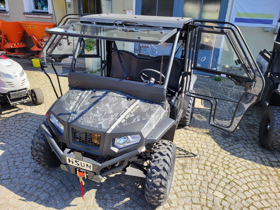 Hisun Sector E1 Elektro mit Kabine und Heizung + Straßenzul. ATV in Feuchtwangen