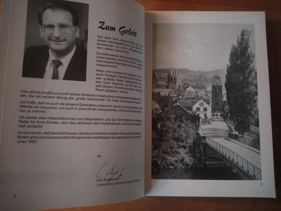 GELNHÄUSER HEIMAT-JAHRBUCH 1990 in Straßenhaus