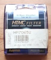 HAMA Filter UV 390 O - Haze Absorber 706 M 52, NEU und OVP Schleswig-Holstein - Wewelsfleth Vorschau