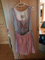 Dirndl grau/weiß/rosa Trachtenkleid Rheinland-Pfalz - Hörscheid Vorschau