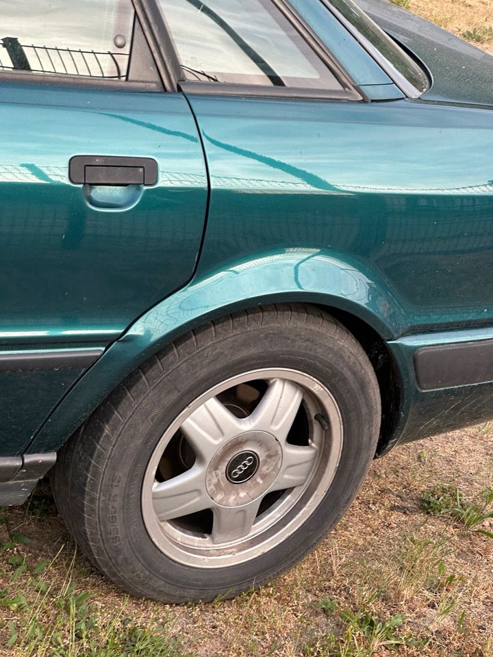 Audi 80 B4 2.0E Schlachtung ABK Alu Felgen Kat Fahrwerk LZ6P in Lüchow