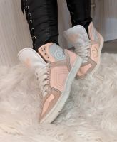 Sneakers high top Schuhe rosa Rose  Adidas  Weiß Lack Optik  Glan Baden-Württemberg - Linkenheim-Hochstetten Vorschau