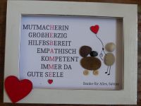 Steinbild / Bild / Geschenk / Hebamme / Doula / Danke / Unikat / Nordrhein-Westfalen - Waldbröl Vorschau