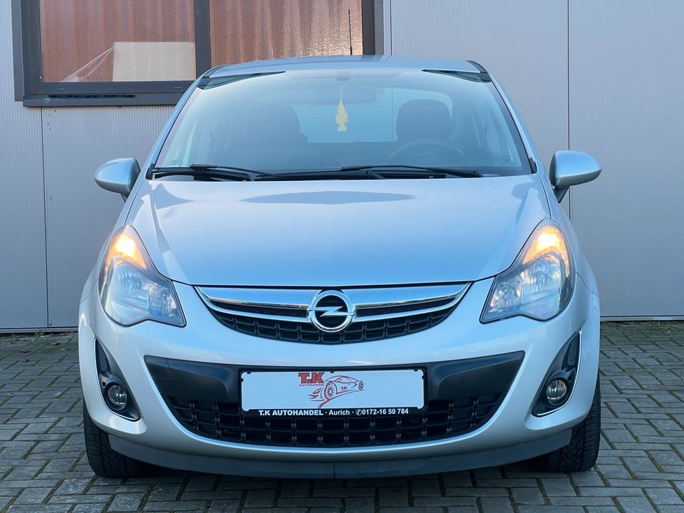 Opel Corsa D Selection TÜV NEU/STEUERKETTE NEU/KLIMA/BT/G-J-REIFE in Südbrookmerland