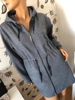Gina Übergangsjacke Gr 42/44 jeansblau, Kapuze, Top Schleswig-Holstein - Neumünster Vorschau
