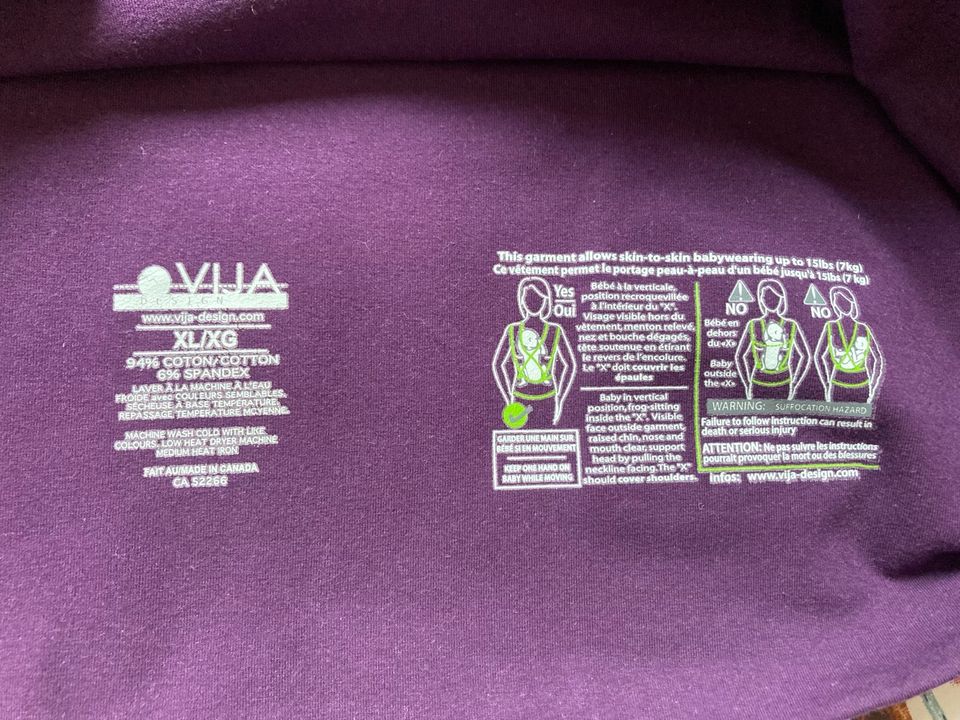 Vija Bonding Shirt Trageshirt Stillshirt Gr. XL NEU in Saarbrücken