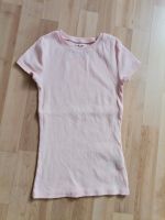 T-Shirt Oberteil Shirt Halbärmelig gerippt rosa Damen XXS Hessen - Ebsdorfergrund Vorschau