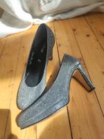 Gabor Pumps, gr 39 Glitzer Strass silber Nürnberg (Mittelfr) - Mitte Vorschau