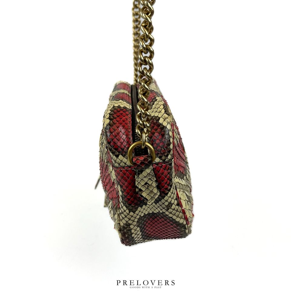 GUCCI MARMONT PYTHON Crossbody Bag Small Tasche in Hamburg