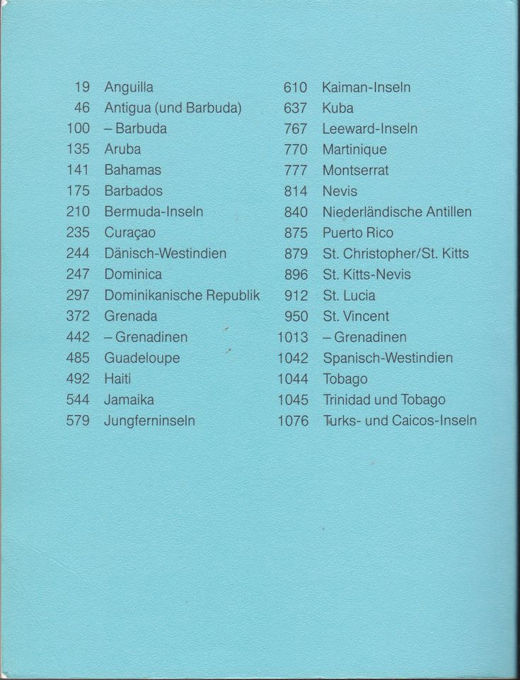 Michel Briefmarken- Katalog Karibische Inseln 1995 Übersee 2 in Regensburg