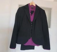 s.Oliver - Hosenanzug Blazer Weste Bundfaltenhose - Gr. 36 Hamburg-Mitte - Hamburg Hamm Vorschau