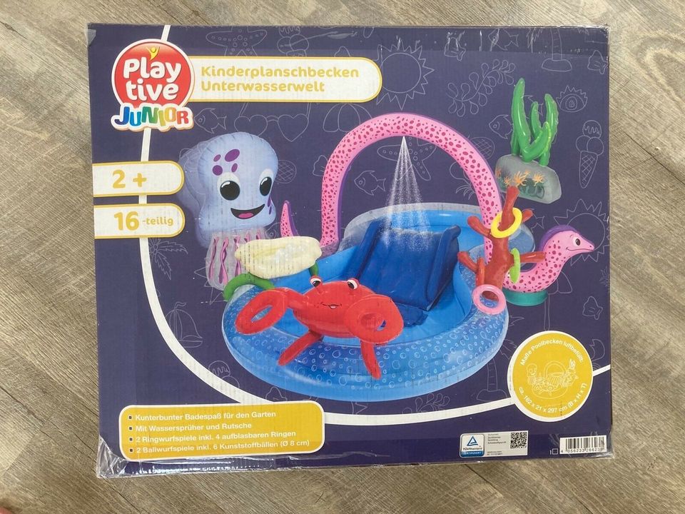 NEU & OVP: Playtive Kinder Planschbecken Pool mit Rutsche, ab 2 in  Schleswig-Holstein - Handewitt | Freunde und Freizeitpartner finden | eBay  Kleinanzeigen ist jetzt Kleinanzeigen