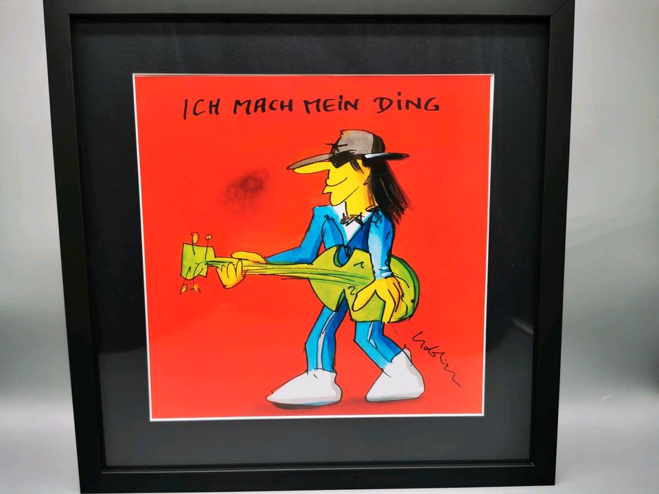 Udo Lindenberg limitierter Kunst-druck Bild : Ich mach mein Ding in Herne