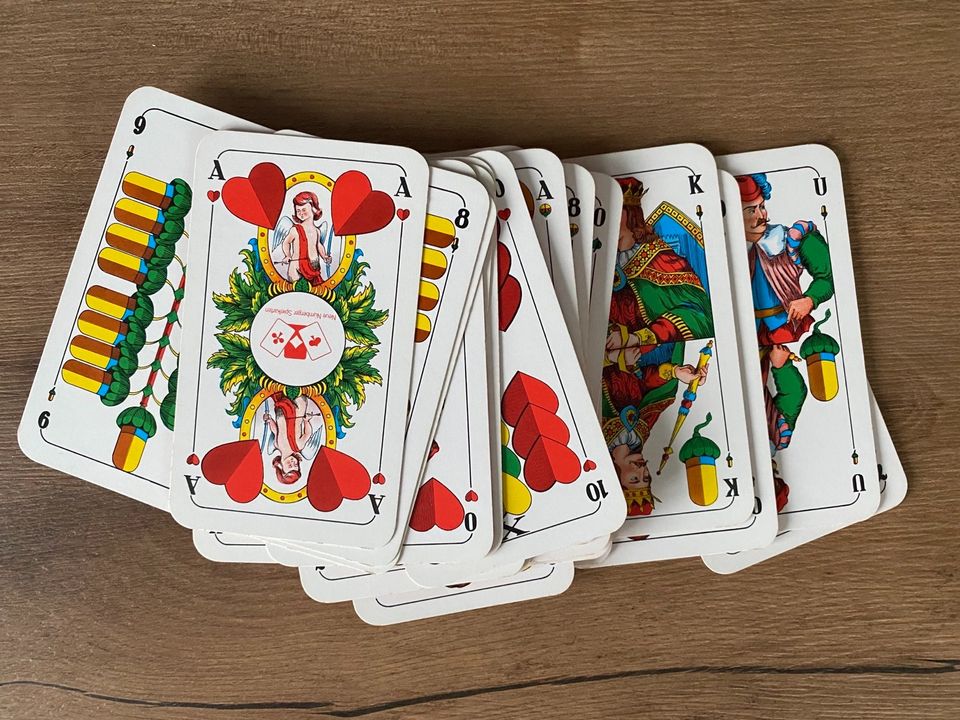 Hilti Schafkopf Kartenspiel Karten Bayerisches Blatt in Aichen