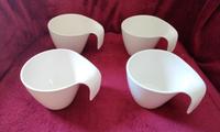 4 Villeroy & Boch Flow Tassen Kaffeetassen Porzellan weiß Nordrhein-Westfalen - Pulheim Vorschau