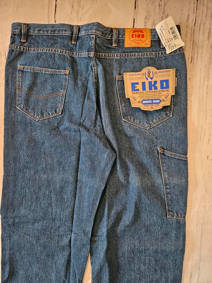 Eiko 4612 Arbeitshose Jeans Hose workwear blau Gr 106 Gr 110 in Sachsen -  Borna | eBay Kleinanzeigen ist jetzt Kleinanzeigen