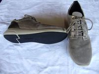 Geox Sneaker, mittelgrau/metallic gold, wie neu, Gr. 41 Niedersachsen - Sulingen Vorschau