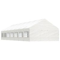 Partyzelt Pavillon mit Dach Weiß 15,61x5,88x3,75 m Polyethylen Bayern - Bad Kissingen Vorschau