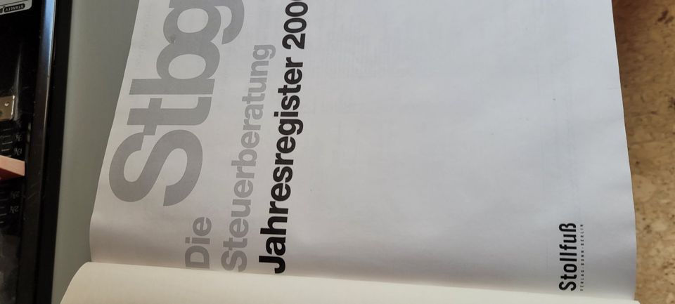 Fachschrift-Die Steuerberatung-gebunden-1999 bis 2013 in Bad Wörishofen