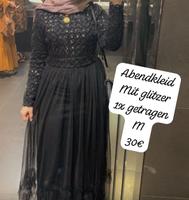 Abendkleid Schwarz festliches Kleid gr.38 Glitzer Friedrichshain-Kreuzberg - Kreuzberg Vorschau