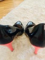 Pumps schwarz mit rosa Absatz Frankfurt am Main - Bornheim Vorschau