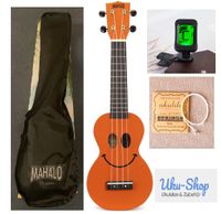 MAHALO  Sopran Ukulele Smiley *NEU*m.Tasche-Stimmgerät-Saitensatz Bayern - Großaitingen Vorschau