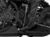 NEU HONDA CBR650R CB650R originale Fußraste komplett schwarz Bochum - Bochum-Mitte Vorschau