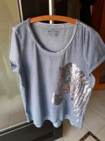 Damen T-Shirt,  Größe XXL,  Zebra Pailletten Niedersachsen - Garrel Vorschau