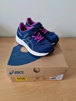 Sportschuh, Sneaker, Asics Gr. 31,5 blau fuchsia Niedersachsen - Burgwedel Vorschau
