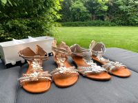 ⭐️ Neue Hingucker Sandalen Gr. 40, Roségold und Silber ⭐️ Buchholz-Kleefeld - Hannover Groß Buchholz Vorschau