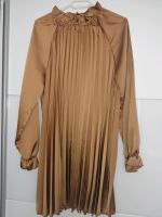 Seide Plissee Kleid Cocktail, beige/caramel, Gr. 36/44,Neu Bayern - Deggendorf Vorschau