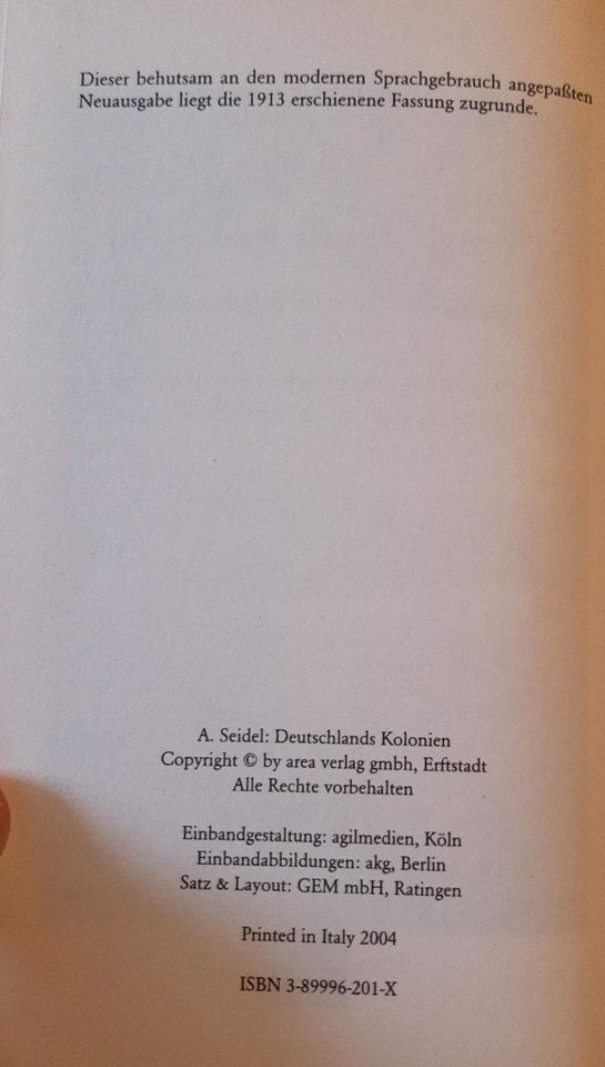 Buch Deutschlands Kolonien in Braunschweig