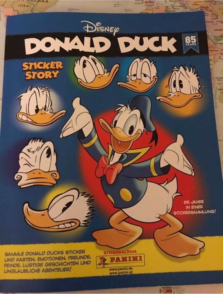 Panini Disney Donald Duck Sticker Story Sticker in Marktschellenberg