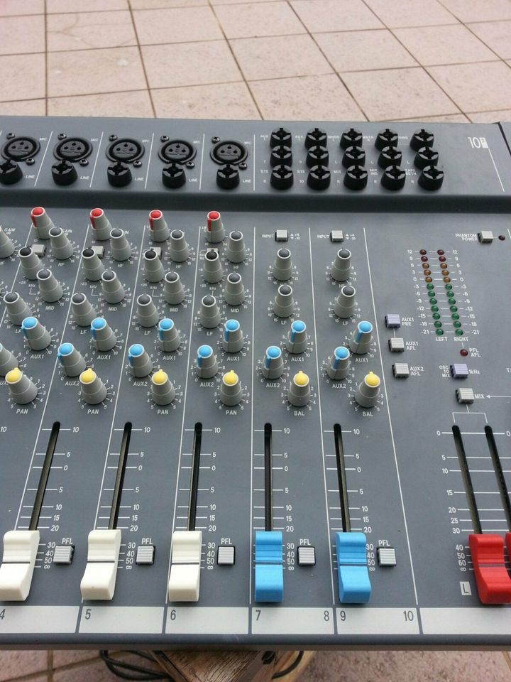 Mixer Soundcraft Spirit Folio 10/2, TOP ! Ink.Versand**,M.i. UK in Bad Königshofen