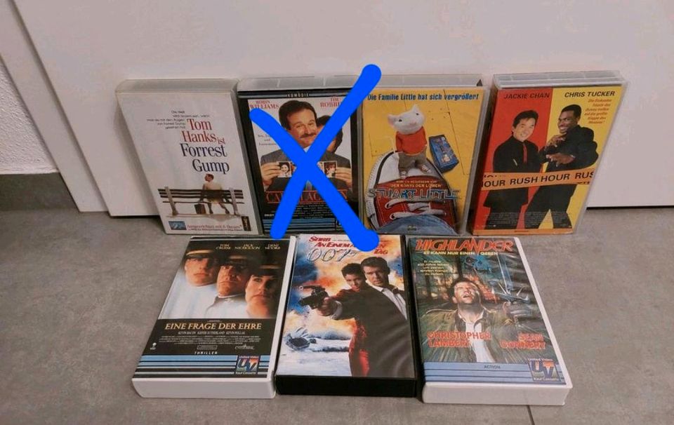 Suche Käufer für meine VHS Sammlung | VHS Kassetten in Unterschneidheim