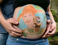 Belly-Painting (Babybauch bemalen) Hessen - Frankenberg (Eder) Vorschau