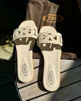 Tods Sandalen weiß 39.5 einmal getragen von dieser Saison Berlin - Zehlendorf Vorschau