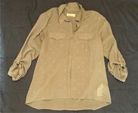Hollister Bluse Shirt Military grün Khaki Gold S 36 Berlin - Pankow Vorschau