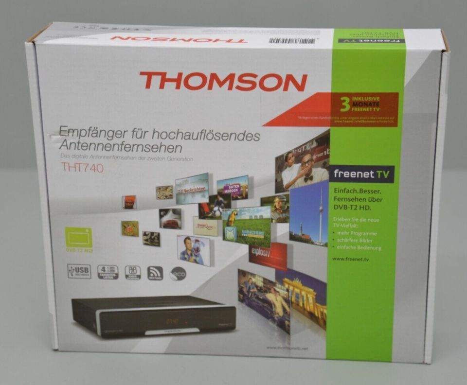 THOMSON THT740 DVB-T2 Empfänger für Hochauflösendes Antennenferns in Kempen