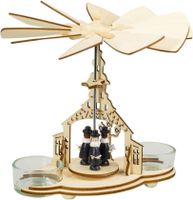 Teelichtpyramide Sternsinger, für 2 Teelichter, auch als Tischdek Hessen - Körle Vorschau