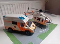 Playmobil Krankenwagen + Helikopter Sachsen-Anhalt - Osterburg Vorschau