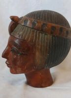 Antike Alt-Ägyptische Prinzessinen-Kopf Handmade Kopf Statue Mask Baden-Württemberg - Freiburg im Breisgau Vorschau