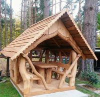 Gartenpavillion, Pavillon aus Holz, Holzpavillon, Gartenhaus Bayern - Aurach Vorschau