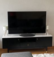 TV Unterschrank - TV Board - Marke Leonique - schwarz/gold Nordrhein-Westfalen - Bergisch Gladbach Vorschau