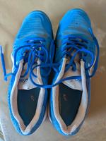 Tennisschuhe, Asics, blau/weiss, Gr. 39,5 Saarland - Tholey Vorschau