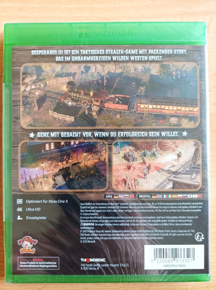 NEU Desperados 3 III XBox One & Xbox Series S X Western Spiel in Felde