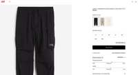 Cargohose relaxed fit baggy Sommerhose Baumwolle Gr. S schwarz Thüringen - Jena Vorschau